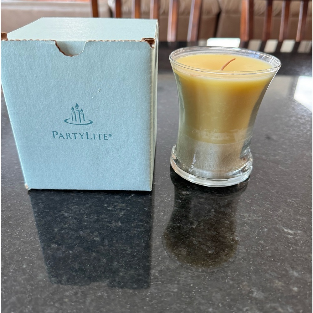 New Partylite Bestburn Trumpet Jar Candle - Nordic Ice